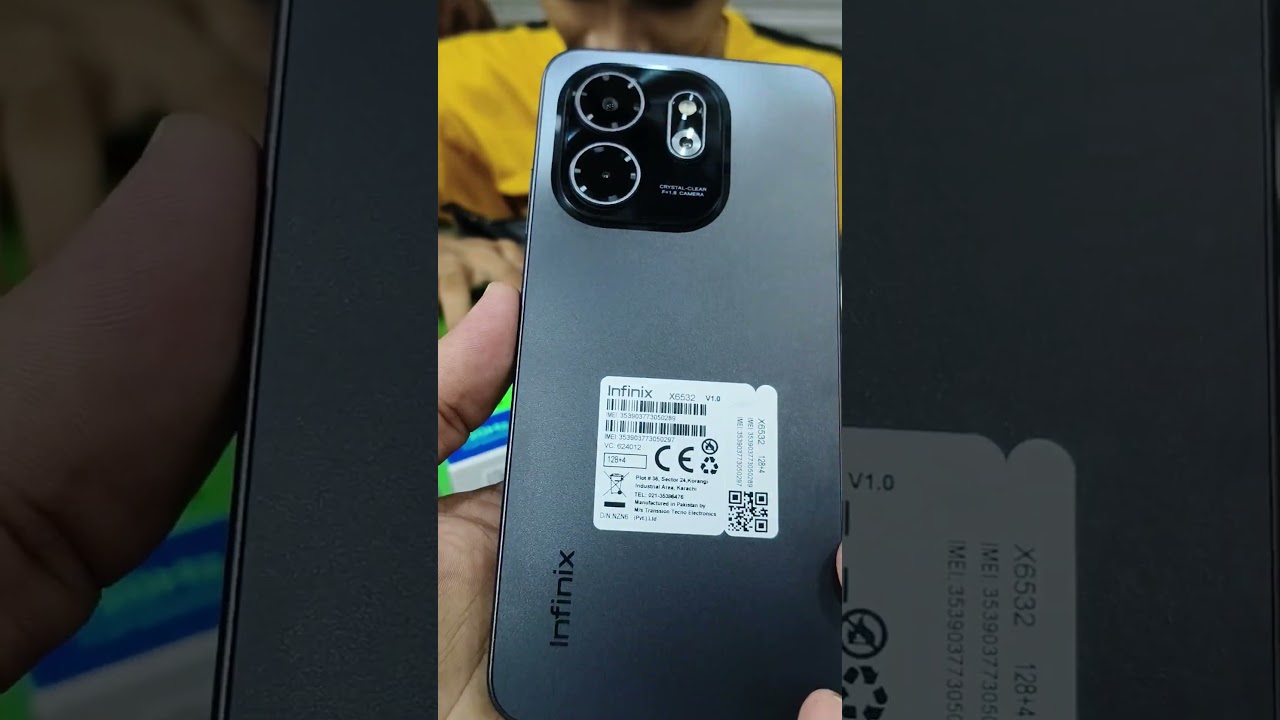 INFINIX SMART 9 BLACK 4/128 FIRST LOOK 