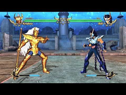 Chrysaor Krishna vs Phoenix Ikki (Hardest AI) - Saint Seiya: Soldiers' Soul