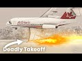 Crashing just 49 seconds after takeoff in canada  deadly snow