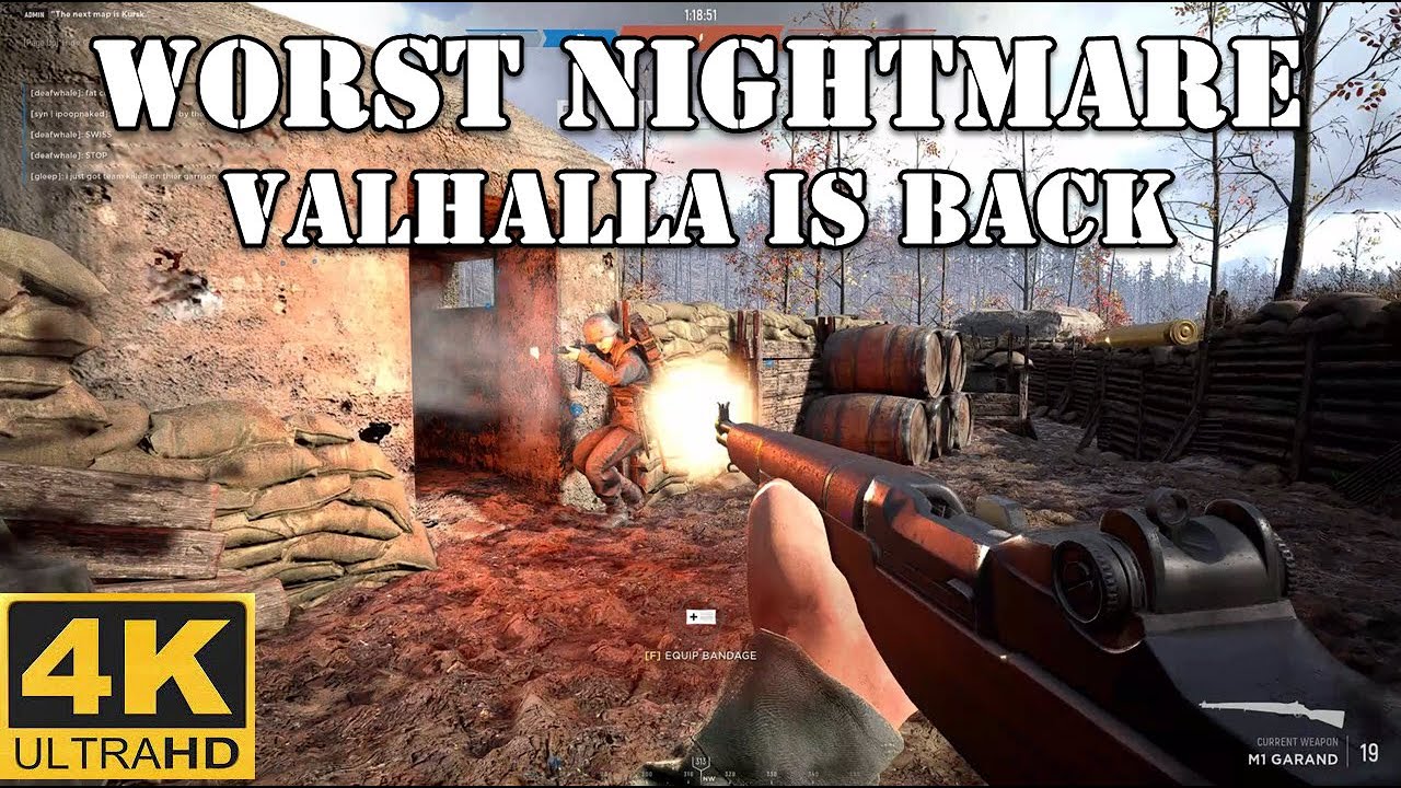 Valhalla Is Back 1 Hell Let Loose Player LIVE YouTube Valhalla is back 1 hell let loose player live youtube