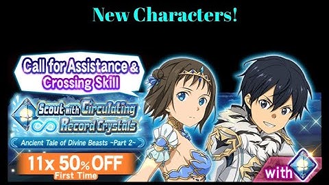 Scout with Circulating Record Crystals || sword art online memory defrag (saomd)