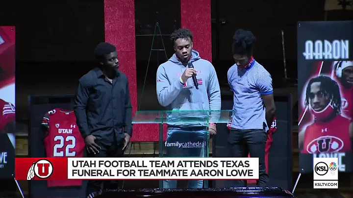 Utah Football team attends Texas funeral for teamm...