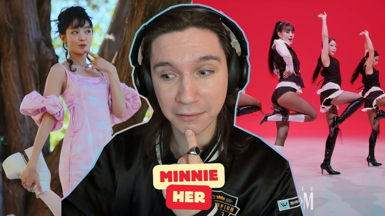 DANCER REACTS TO MINNIE(민니) 'HER' MV, Studio Choom Original, Concept Film & Highlight Medley