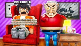 Escaping The Evil GRANDPA'S House In Roblox !!! screenshot 3
