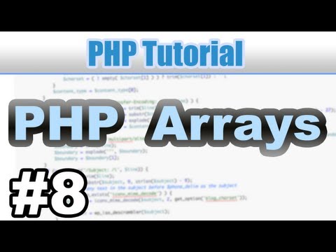 #8 - Arrays in PHP - PHP Tutorial Deutsch German