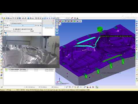Usinage - outils forte avance et tonneaux | WORKNC