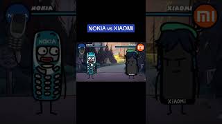 NOKIA vs XIAOMI #анимация #мульт #animation #cartoon #анимация #naruto #nokia #анимация #битвы