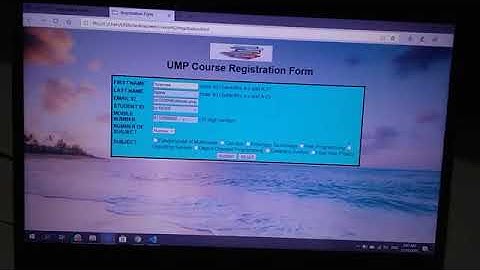 Web programming presentation