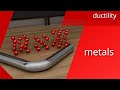Deformability of metals | ductility of lattice structures | slip planes | slip systems