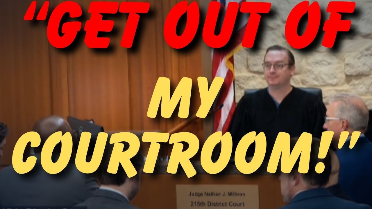 Судья наложил на адвоката санкции на тысячи долларов, а затем выгнал его!
