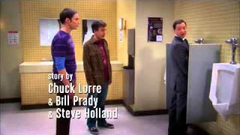 TBBT - Sheldon and Kripke ambush President Siebert