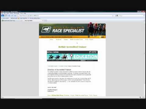 Race specialist betting system.wmv