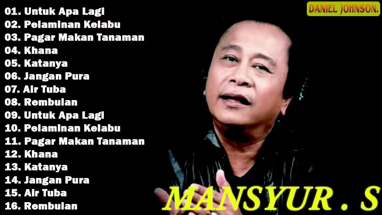 mansyur s full album 20 lagu terbaik mansyurs full dangdut original