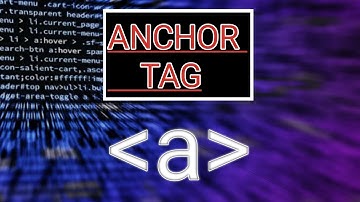 Anchor Tag In HTML | Styling Links In CSS