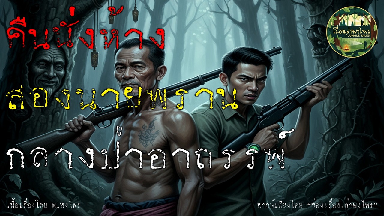 คืนนั่งห้าง...สองนายพรานกลางป่าอาถรรพ์ | ตำนานพรานหลวง