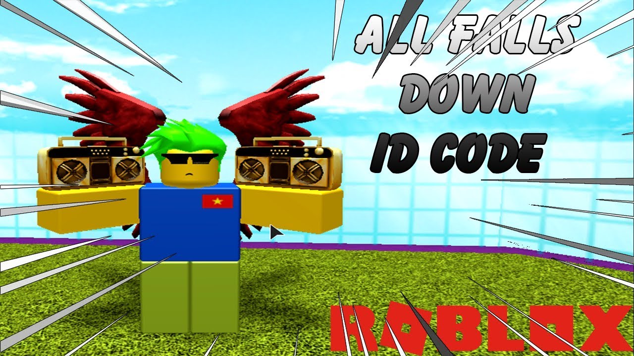 All Falls Down Id Code Roblox Youtube - alan walker all falls down roblox id code