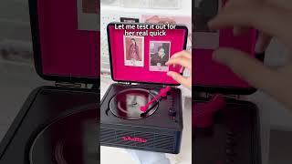 Baking master #cdplayer #blackpink #cd #kpop #gift