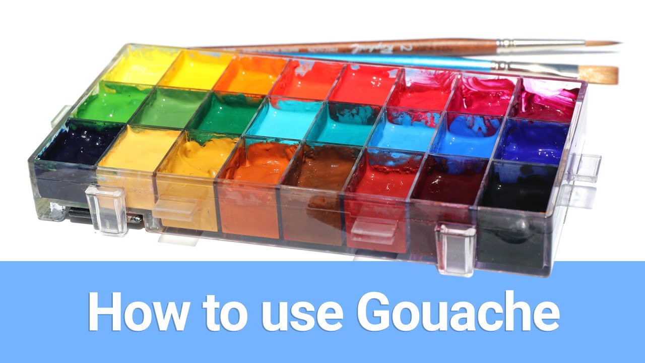 How I Use Gouache Gouache Painting Tutorial YouTube How I Use Gouache Gouache Painting Tutorial YouTube