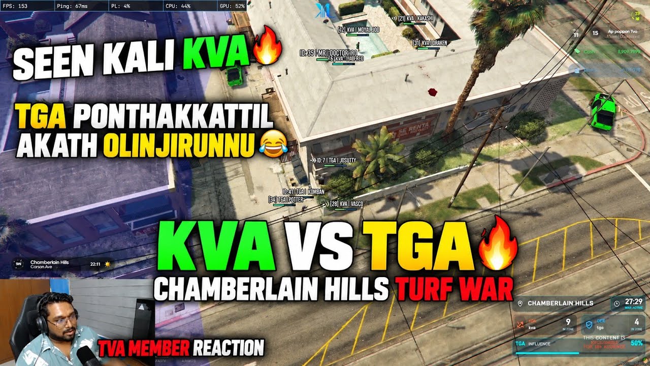 KVA VS TGA 🔥 KVA COME BACK 😮‍💨 SEEN KALI KVA 💀 | TGA PONTHAKKATTIL AKATH OLINJIRUNNU 😂