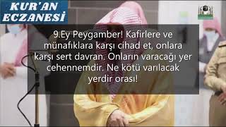 Tahrim Suresi 8-9-10 Ayetler Türkçe Alt Yazılı Mahir Hoca