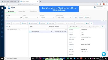 LogiLab SDMS User Interface