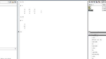 Matlab - Sect 46 - Matrix Determinant, Inverse, Trace, and Rank