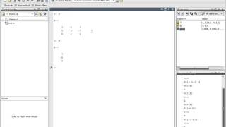 Matlab - Sect 46 - Matrix Determinant, Inverse, Trace, and Rank