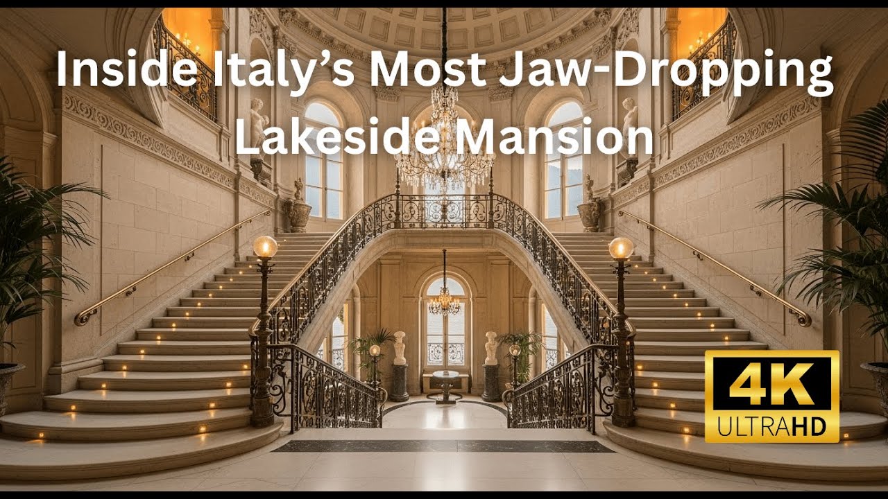 Inside Italy’s Most JawDropping Lakeside Mansion YouTube
