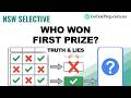 NSW Selective Thinking Skills: Truth Table Logic | Worked Solution