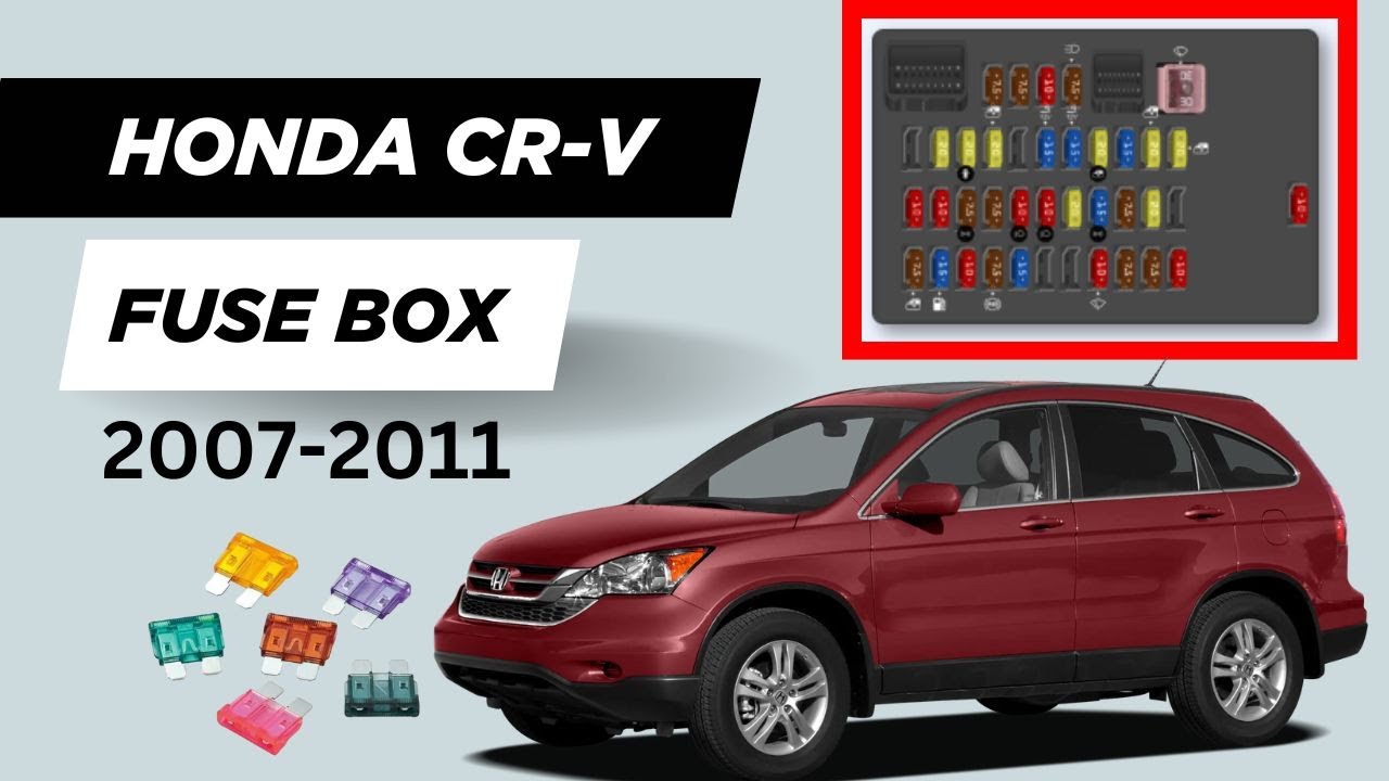 2009 honda crv cigarette lighter fuse Honda CR-V Fuse Box Diagram (2007