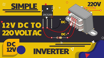 12V DC TO 220V AC Inverter  using 2sc5200