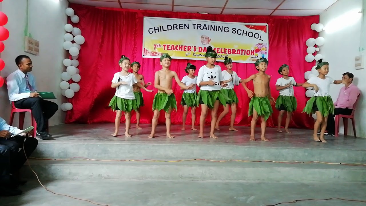 Children Training School, students cultural dance