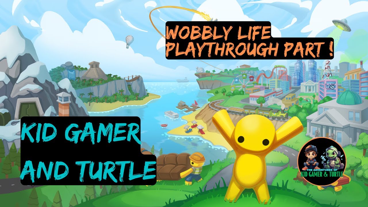 Wobbly Life Gameplay Pt. 1 – Starting Our Wobbly Adventure! 😂💼