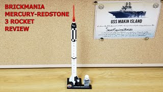 BRICKMANIA CUSTOM LEGO MERCURY-REDSTONE 3 ROCKET, REVIEW