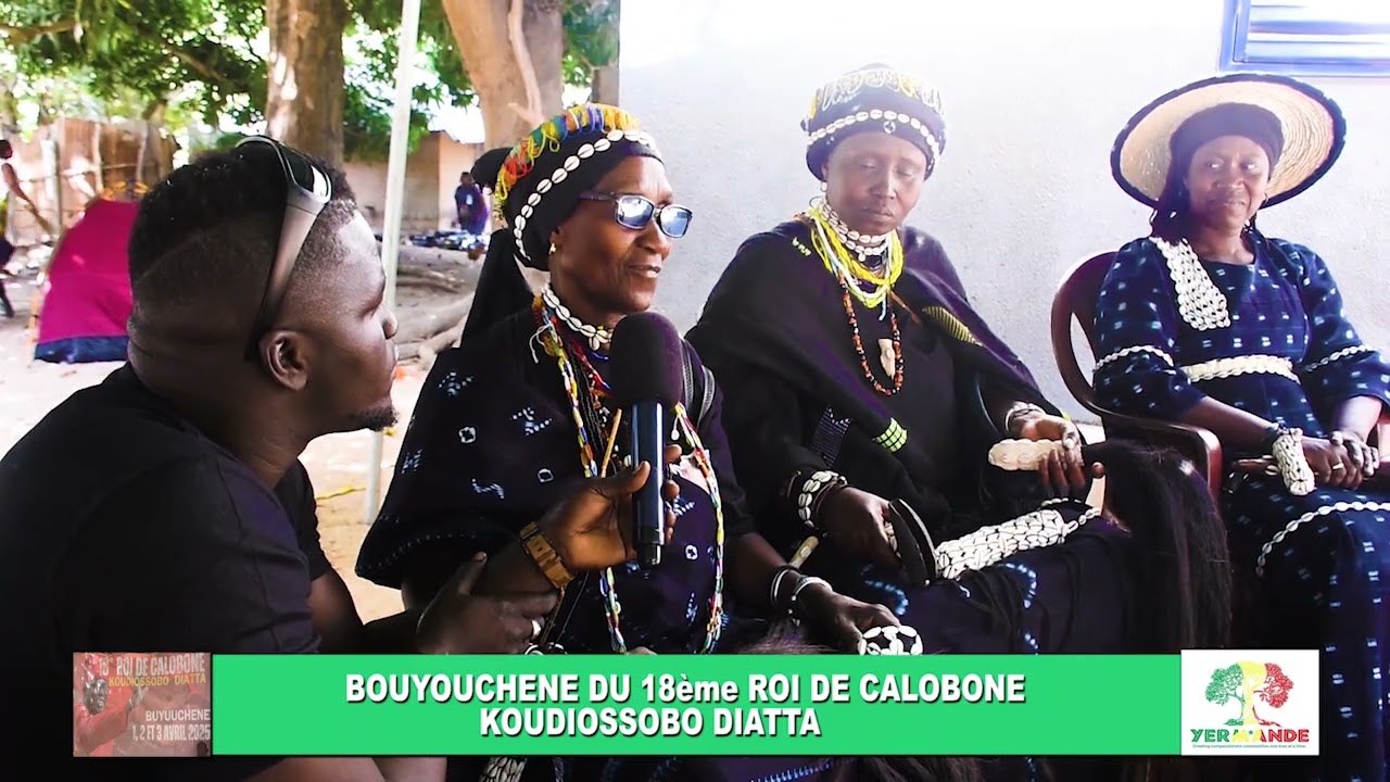 La Reine Alune Sitoe Diatta ( Anna ) fait des révélations  /  Fête du 18éme Roi de Calobone