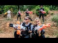 LTT Game Nerf War : Police Patrol Destroy Crime Nests Warriors SEAL X Nerf Guns Fight Crime Mr Zero