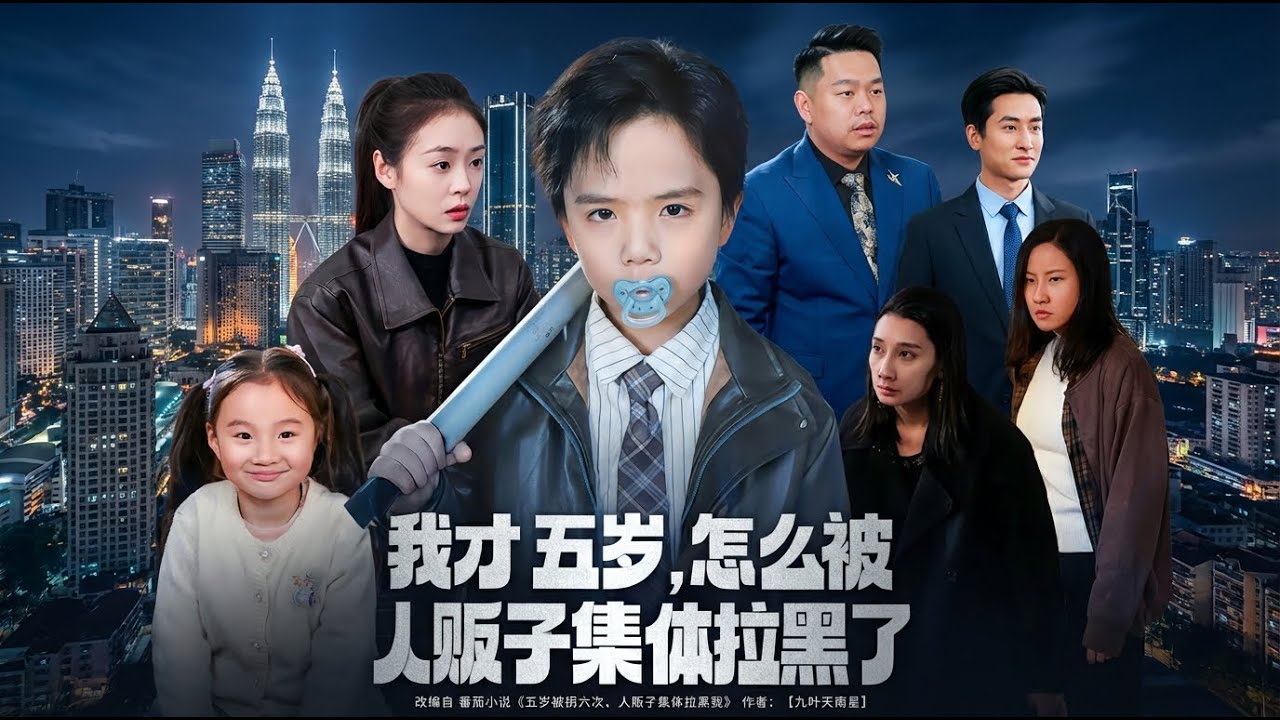 五歲萌娃智鬥人販子，全員崩潰