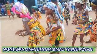 The apatampa dance from basic three pupils