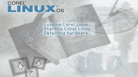 Corel Linux tutorial for PCem