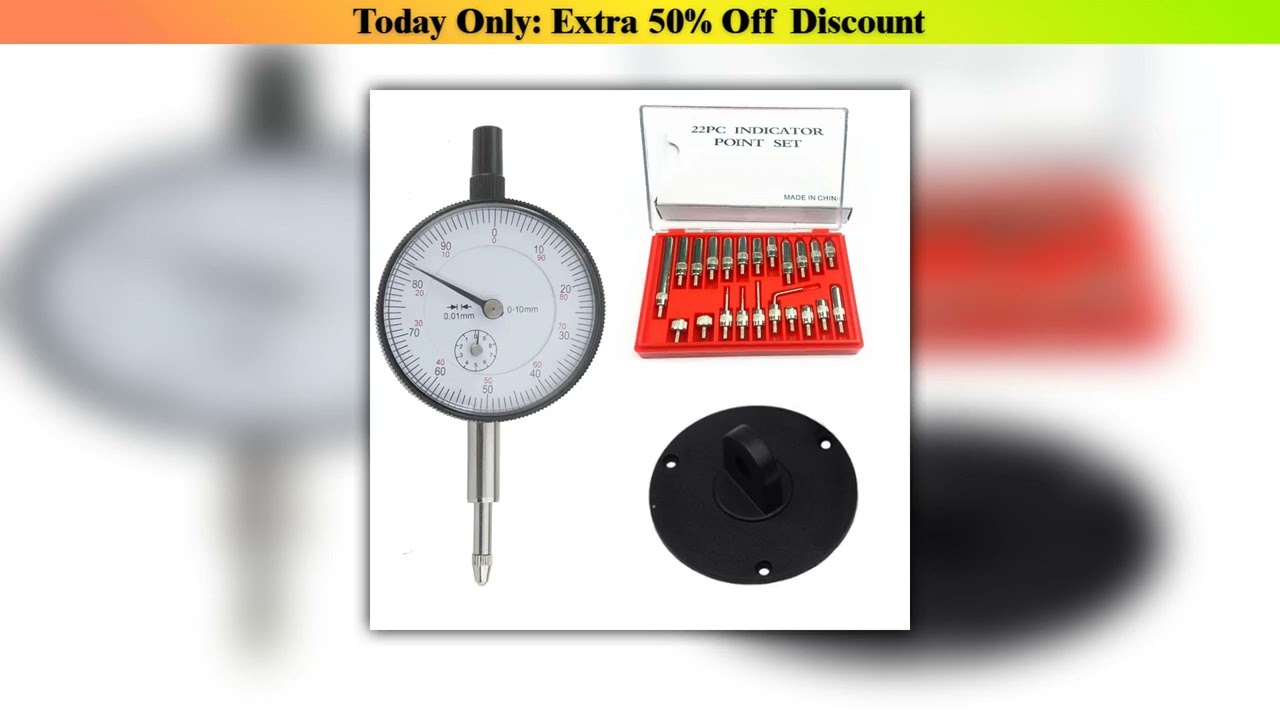 Dial Indicator 0-10mm — First Look (2025): Dial Indicator 0-10mm 25mm 30mm Lug Back Test