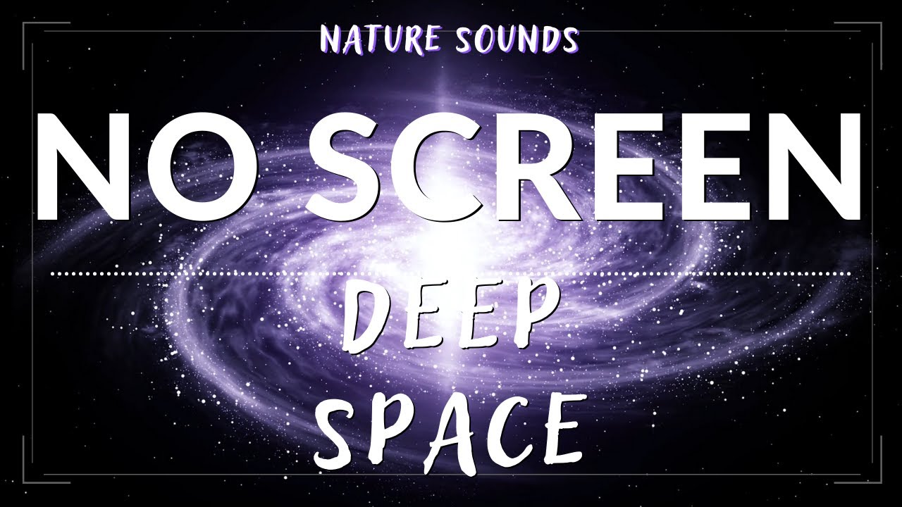 space sounds for sleeping | 3 hrs white noise for sleep or meditate ...
