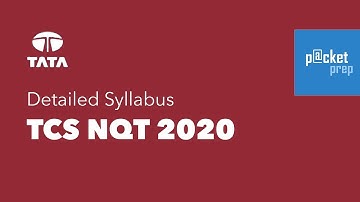 TCS NQT 2020 - Detailed Syllabus