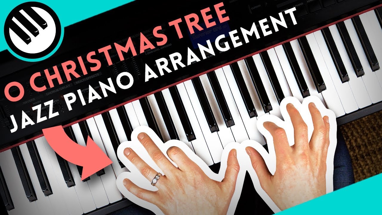 CHRISTMAS JAZZ PIANO LESSON + SHEET MUSIC - YouTube