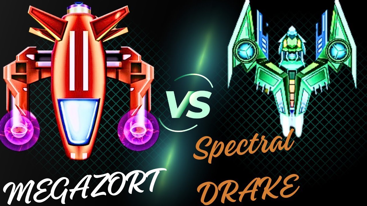 Alien Shooter Megazort vs Spectral Drake Ship | Epic Battles Of History ...