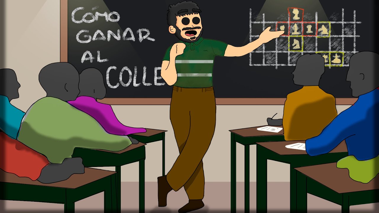 👉 CONTRARRESTANDO el SISTEMA COLLE | Ajedrez EDUCATIVO