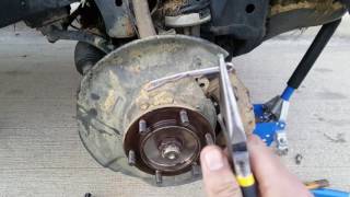 In this video we replace a toasted cv axle on the 4.