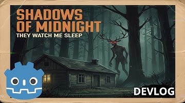 My Retro Horror Game is Making Progress! | Godot Devlog