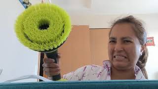 How To Use Ryobi Brush For Bathroom Bathtub Shower 18V Cordless Power Scrubber