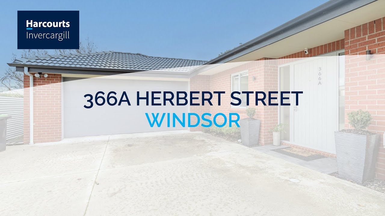 FOR SALE 366A Herbert Street, Windsor Harcourts Invercargill YouTube