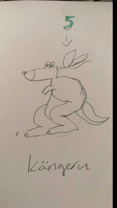 Aus zahlen Tiere malen - YouTube